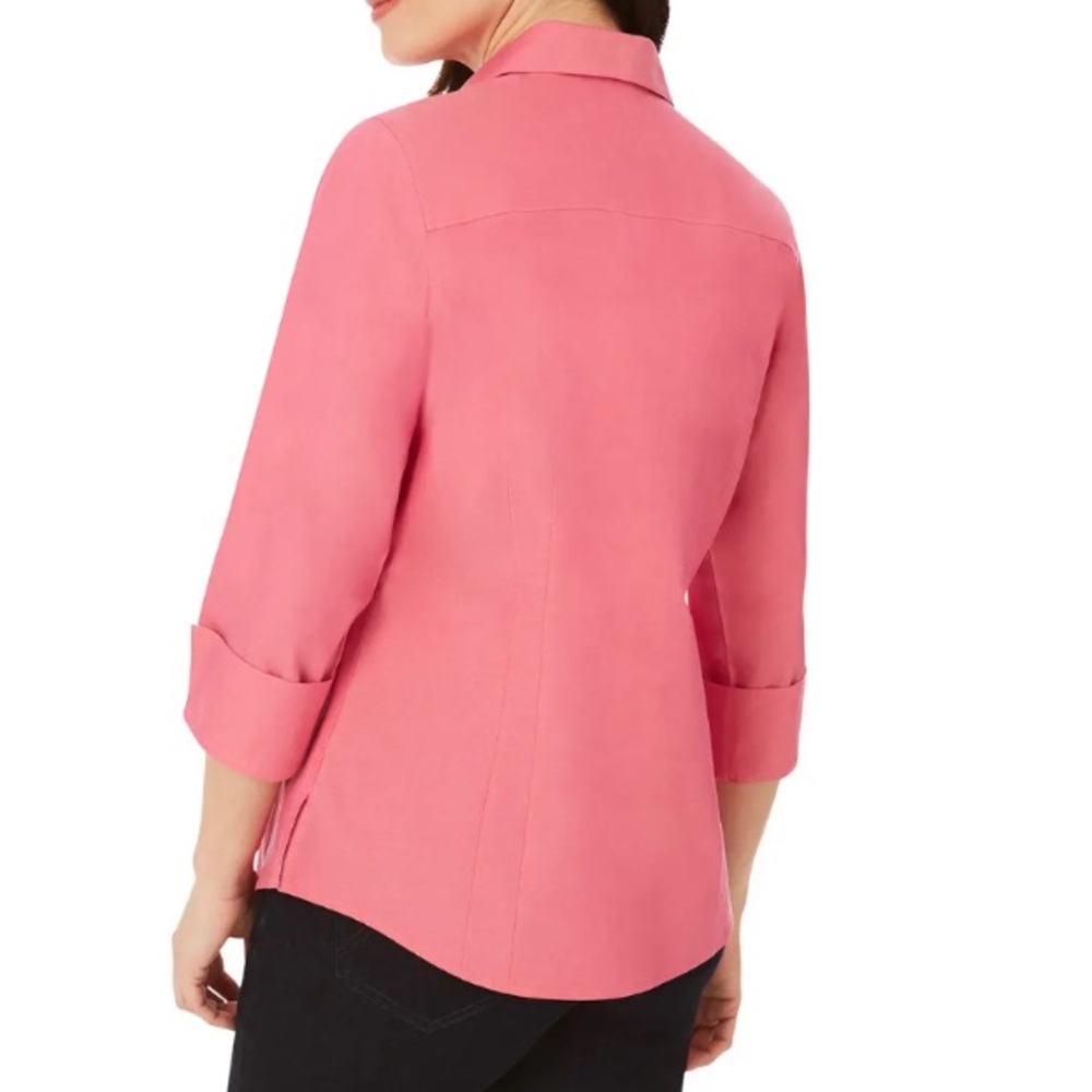 Foxcroft Collared Top - Picture 7 of 8